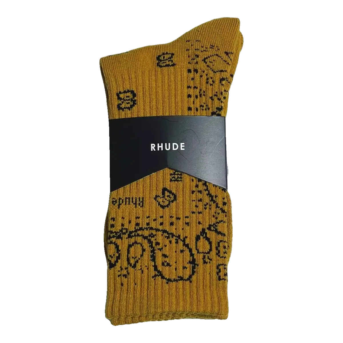 Rhude Socks Yellow