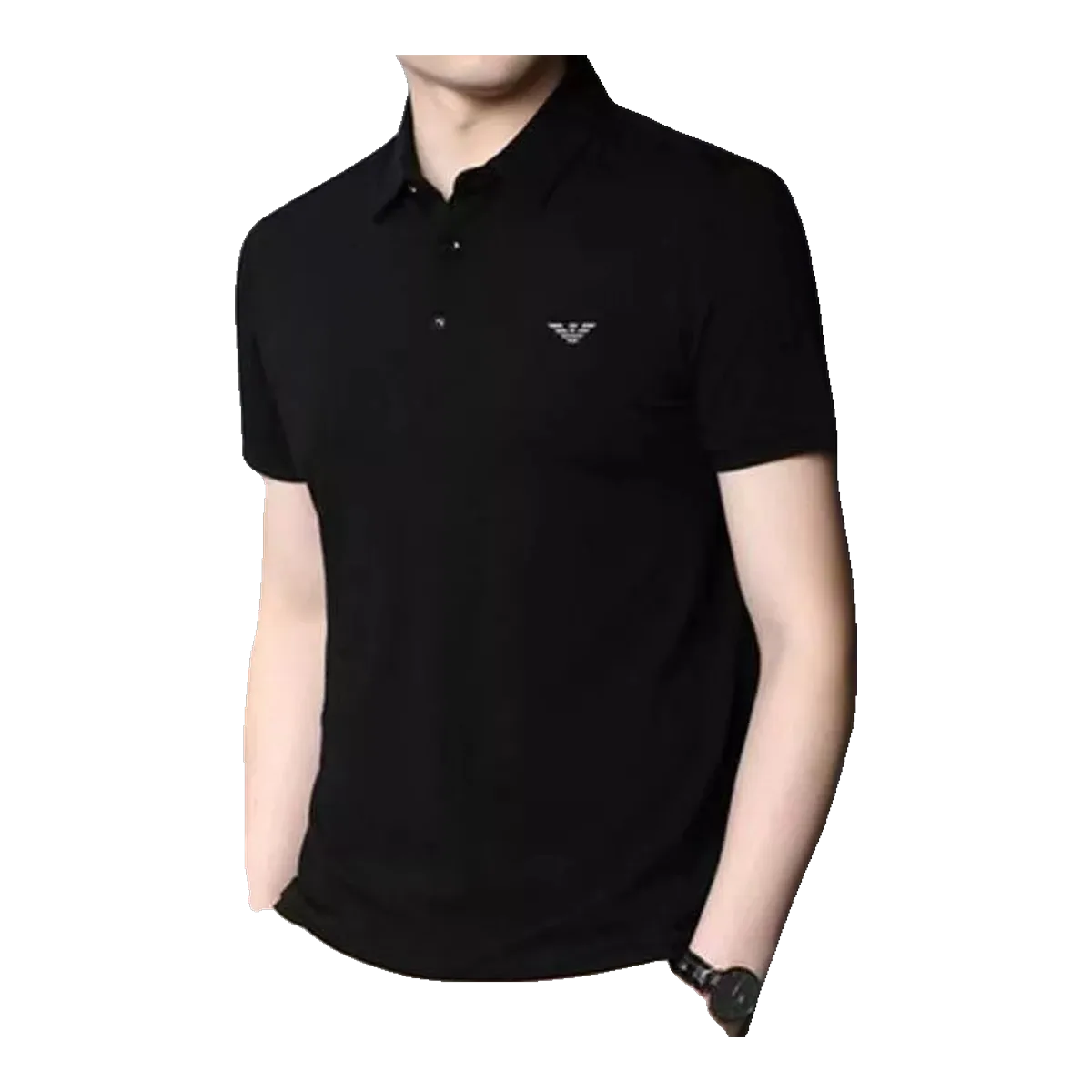 Armani Polo Shirt Black