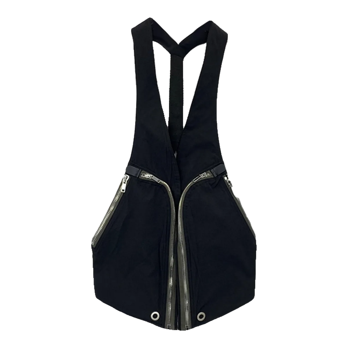 Rick Owens Black Multipocket Vest