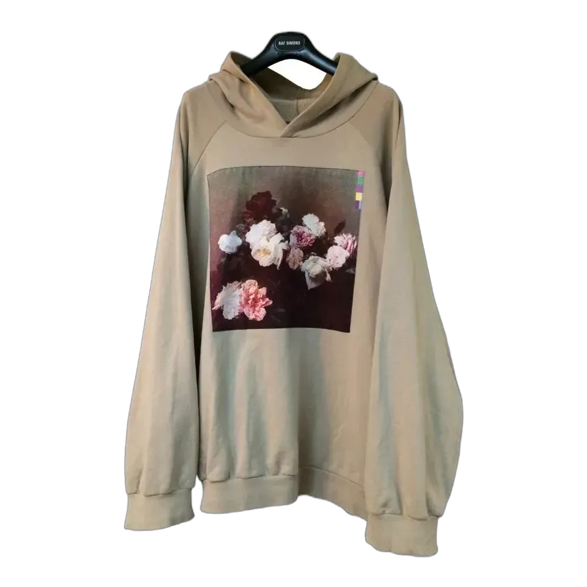 Raf Simons Tan New Order Hoodie