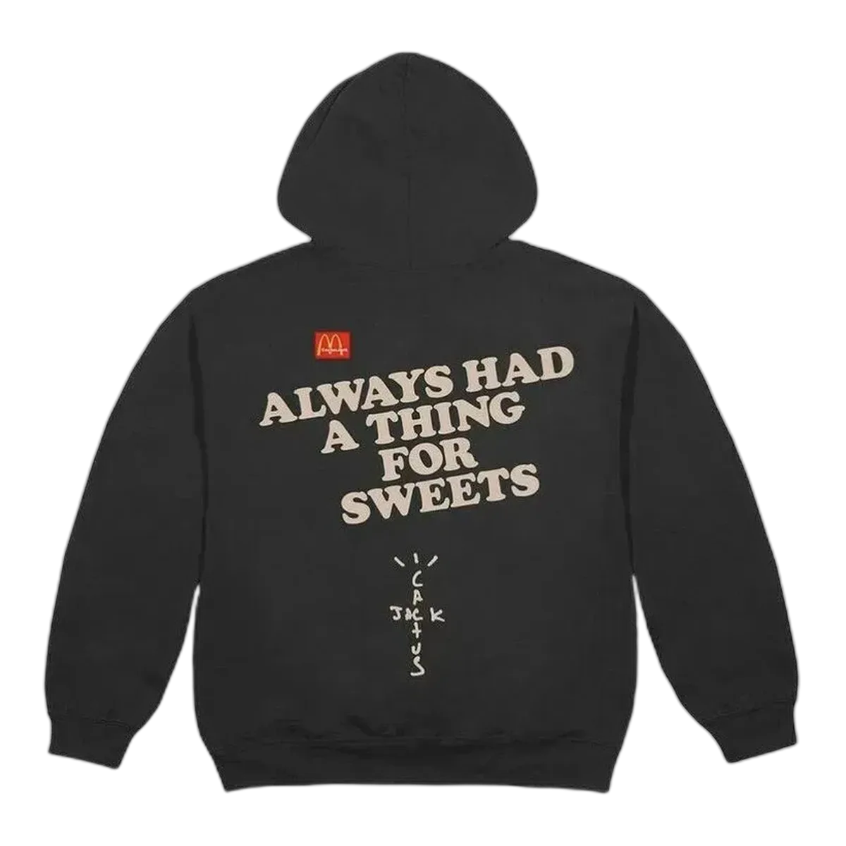 Travis Scott McDonald's Hoodie Black