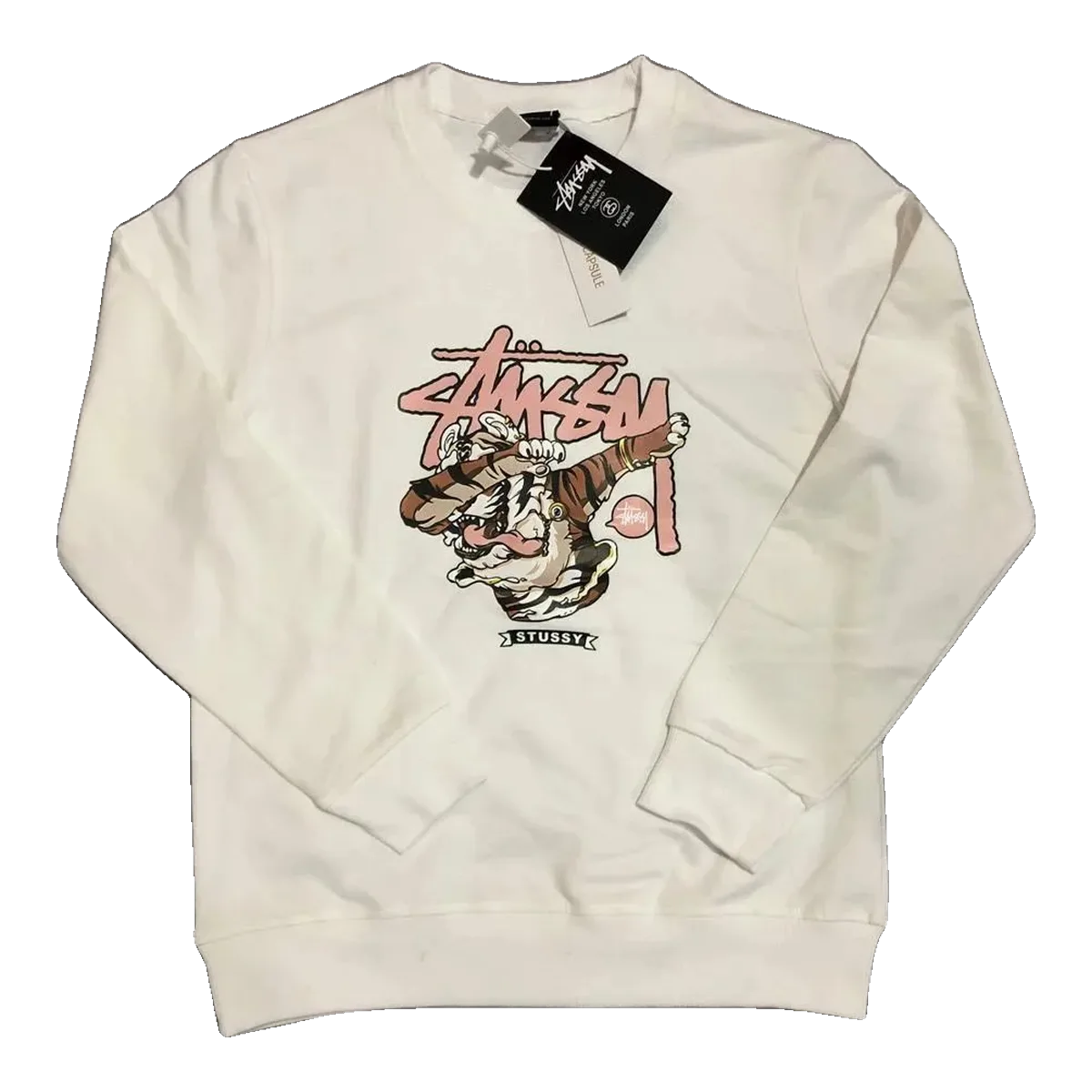 Stussy Sweatshirt Cream