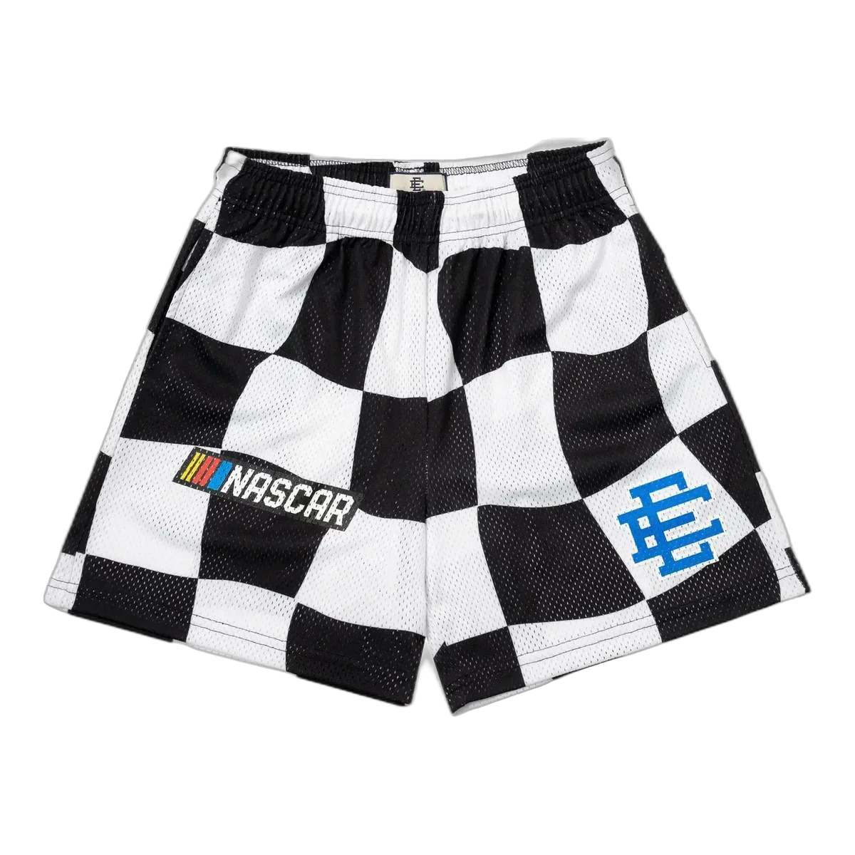 Eric Emanuel Checkered NASCAR Shorts