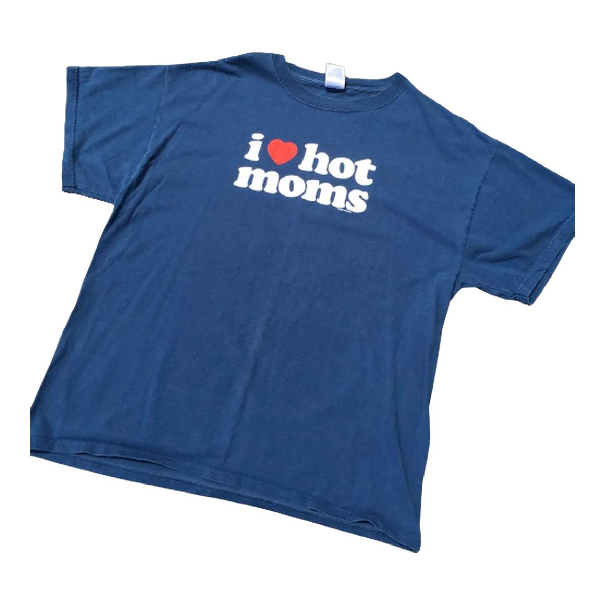 Eric Emanuel I Love Hot Moms Tee Blue