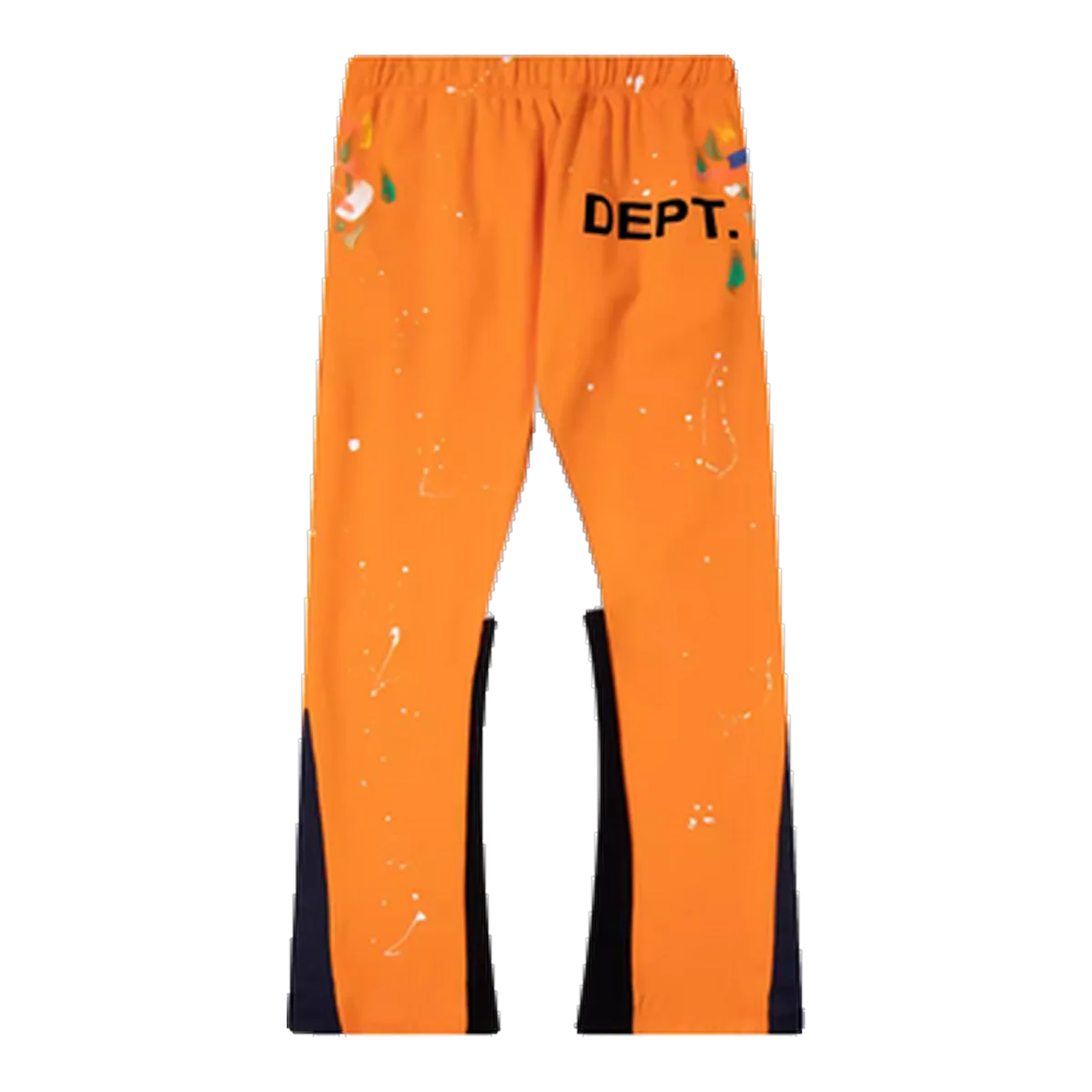 Gallery Dept Orange Flare Sweatpants
