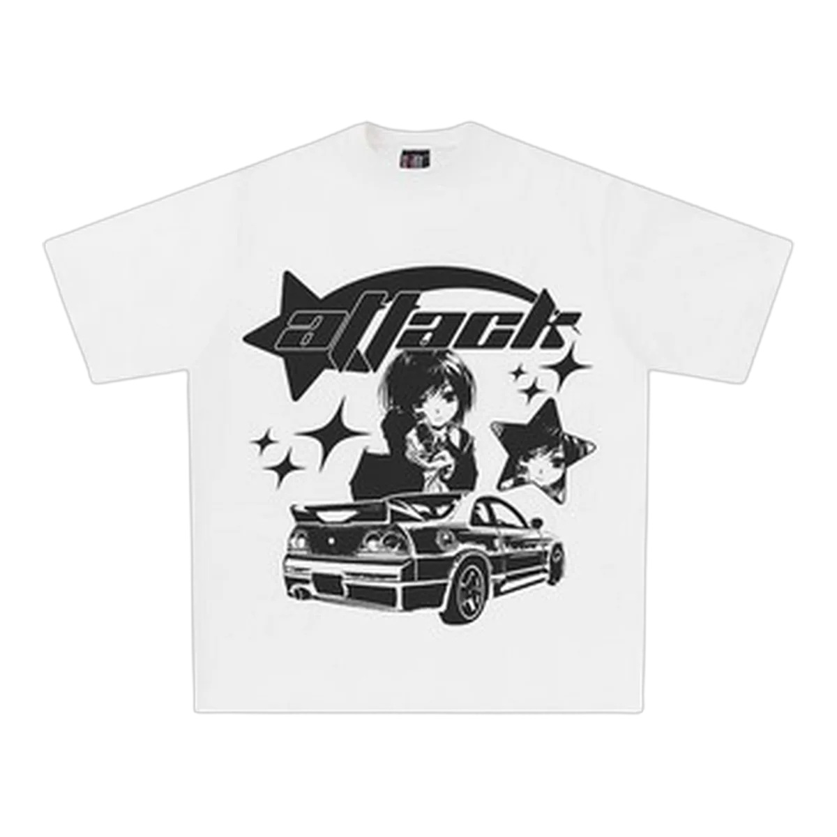 Calvin Klein White Attack T-Shirt