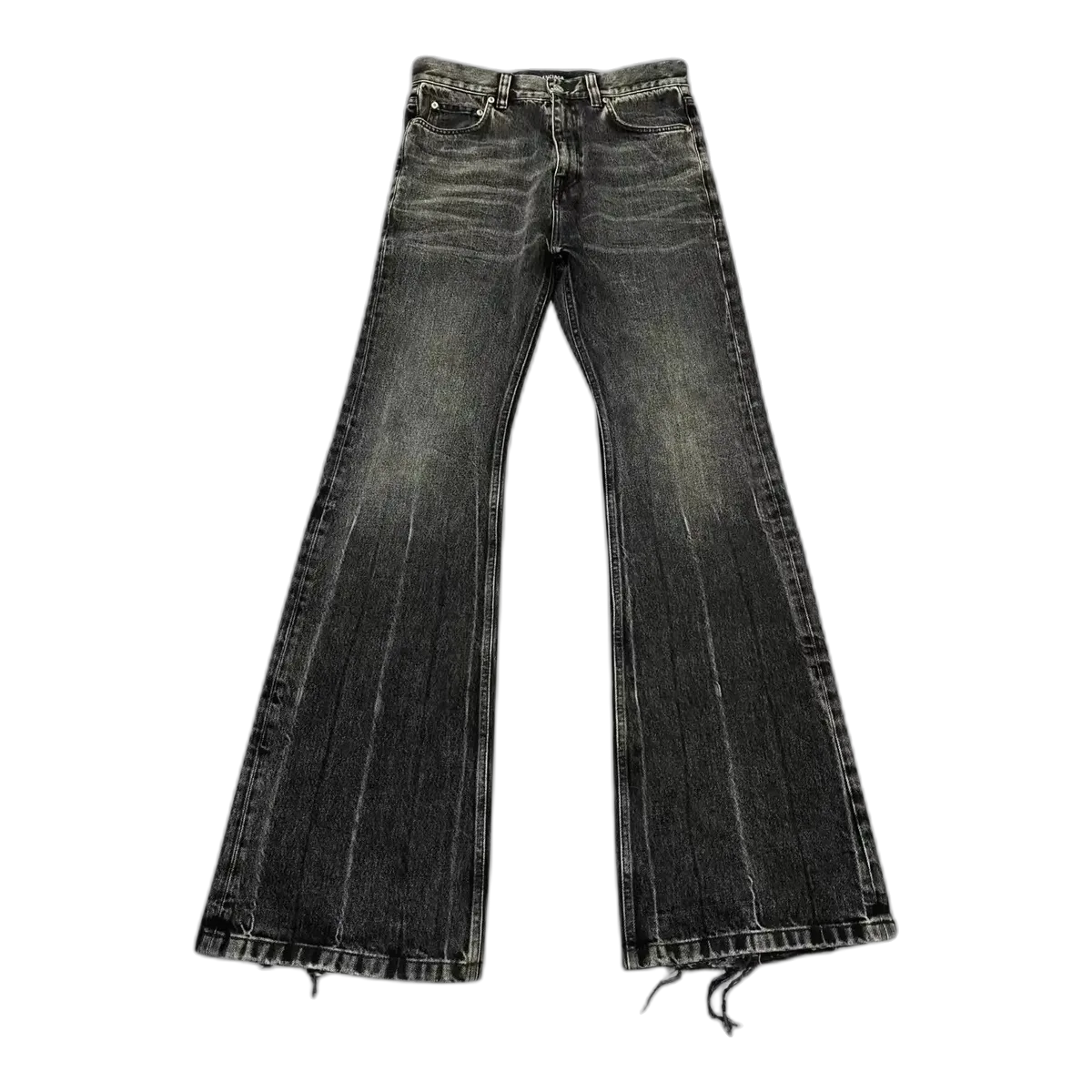 Balenciaga Flared Denim Black