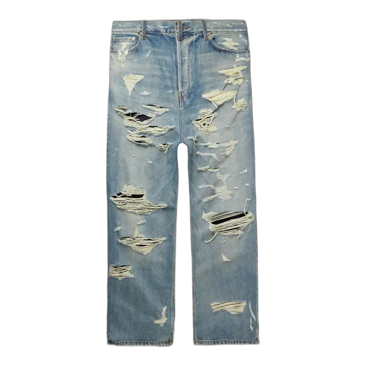 Balenciaga Distressed Blue Jeans