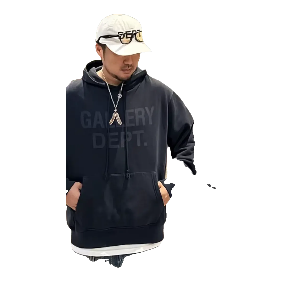 Gallery Dept Hoodie Navy