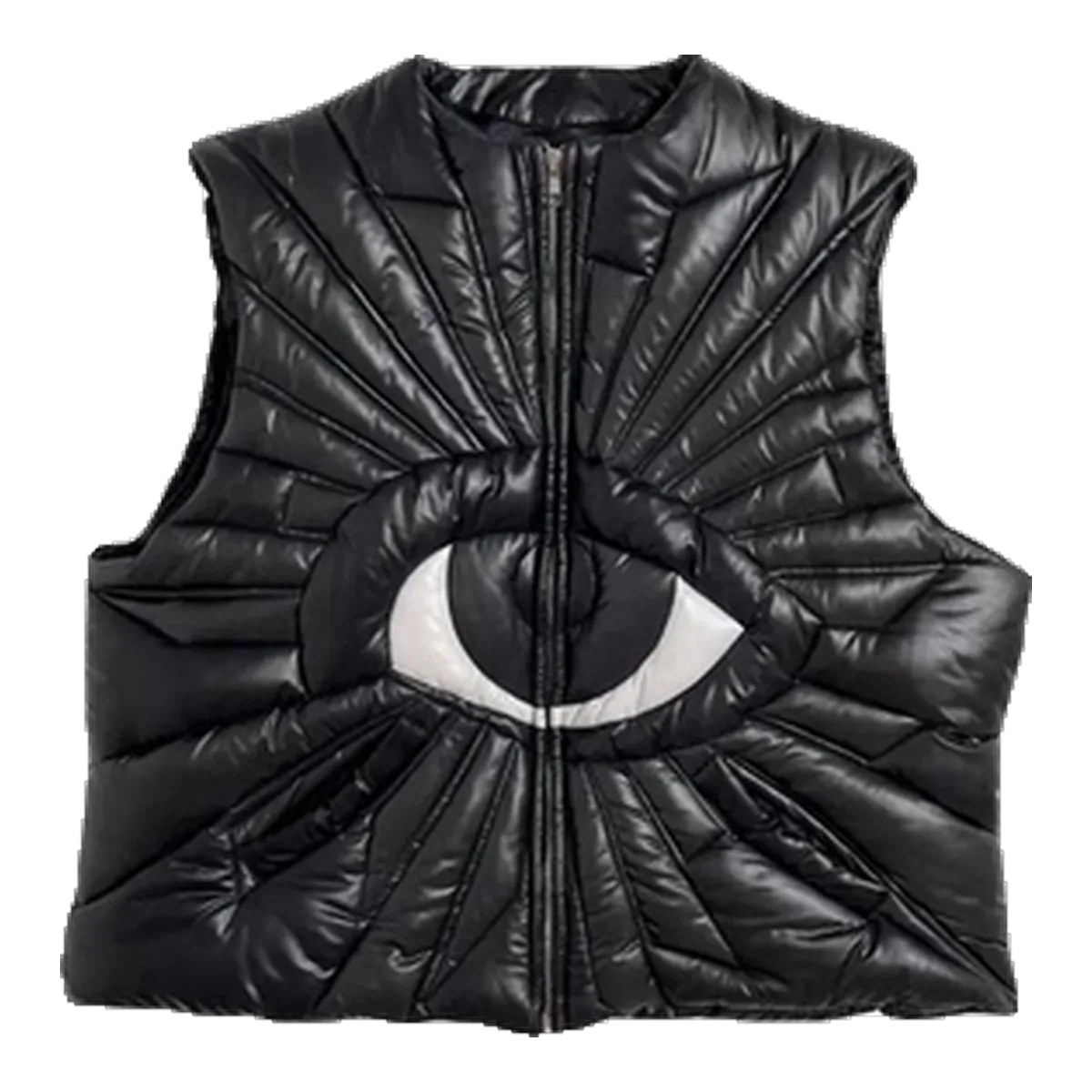 House Of Errors Black Eye Puffer Vest