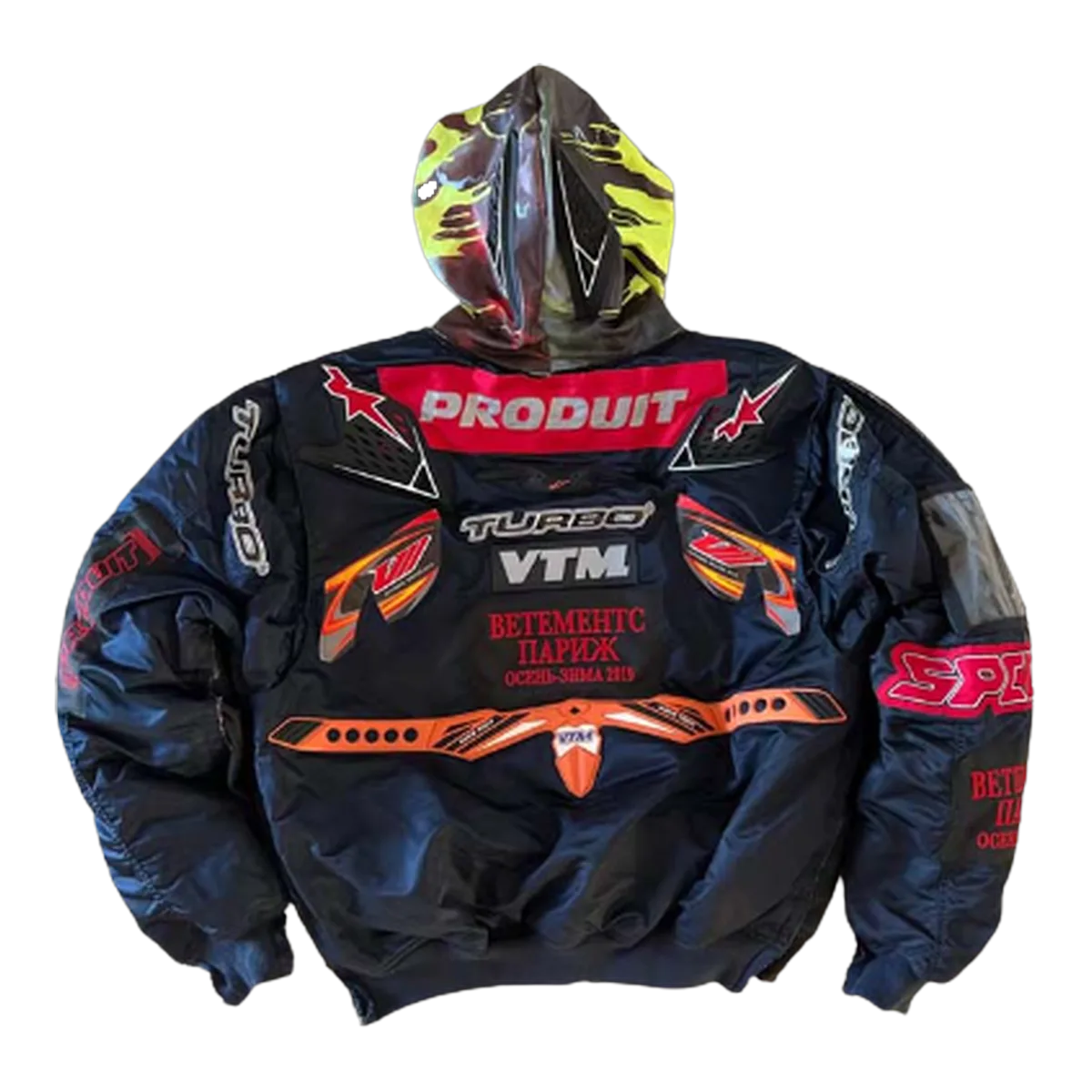 Calvin Klein Racer Jacket Navy