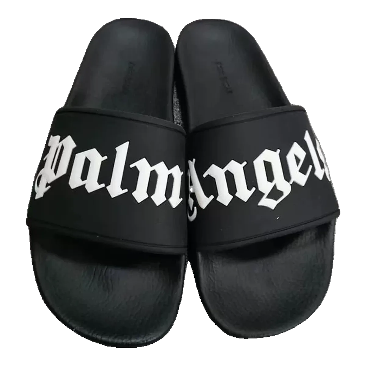 Palm Angels Logo Slides Black