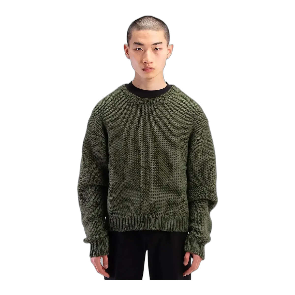 Vuje De Olive Knit Sweater