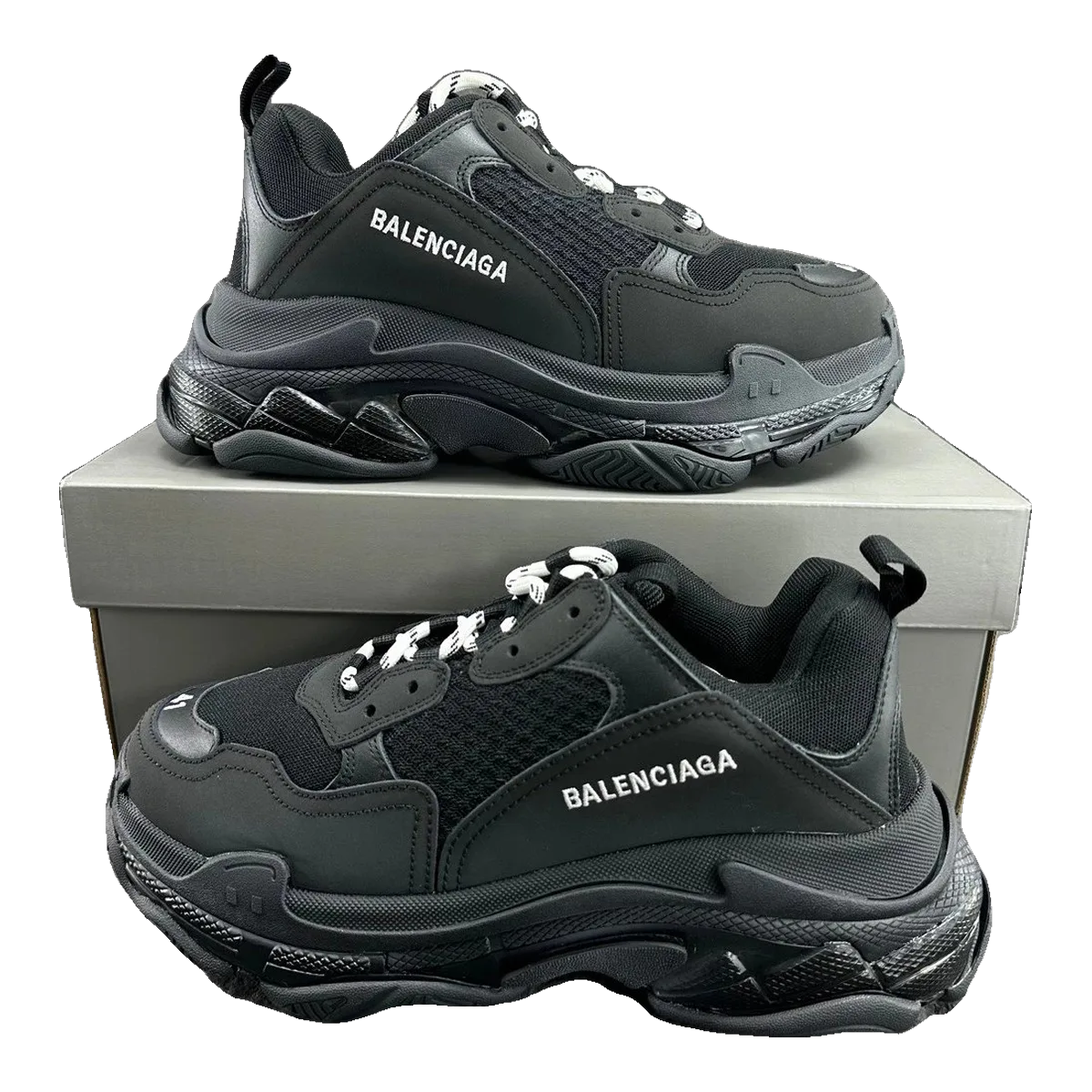 Balenciaga Triple S Sneakers Black