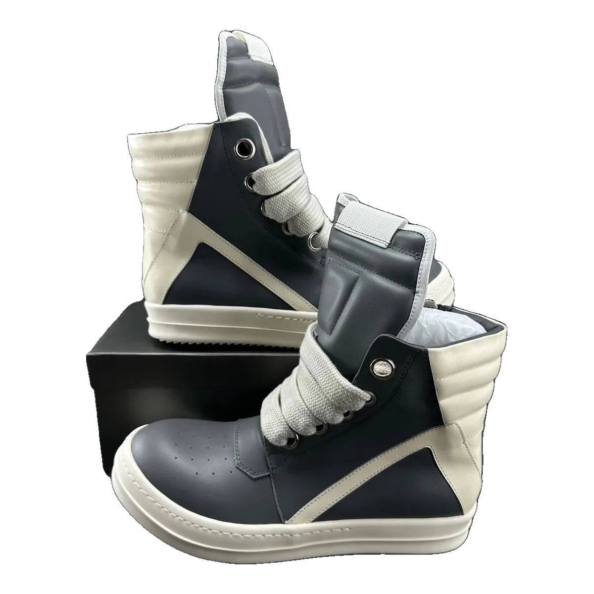 Rick Owens Geobasket Sneaker Grey