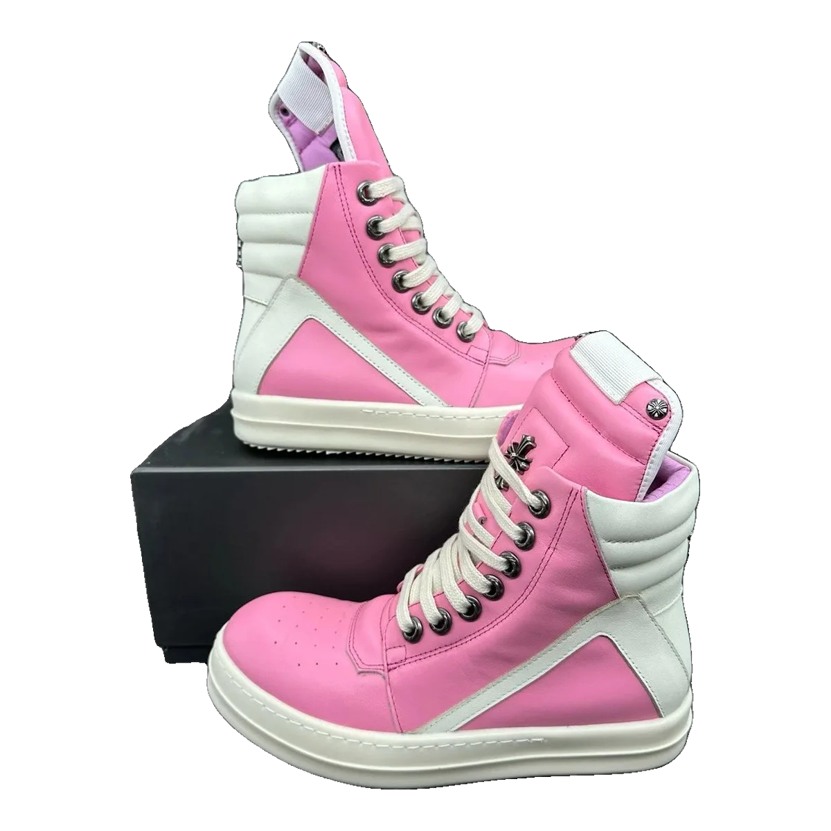 Rick Owens Geobasket Sneaker Pink