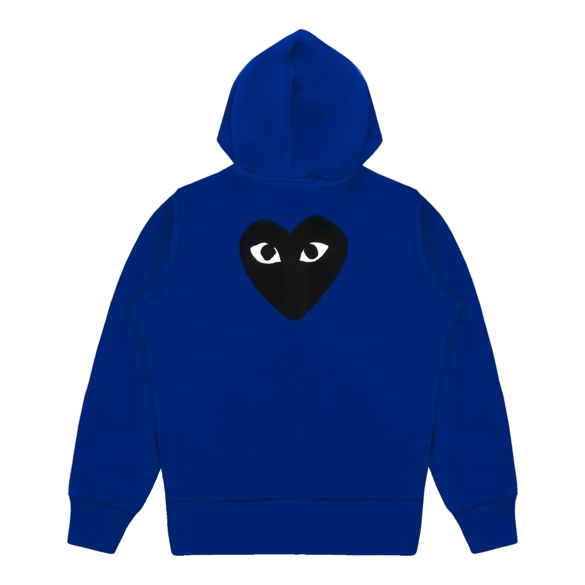 Cdg Play Blue Heart Hoodie