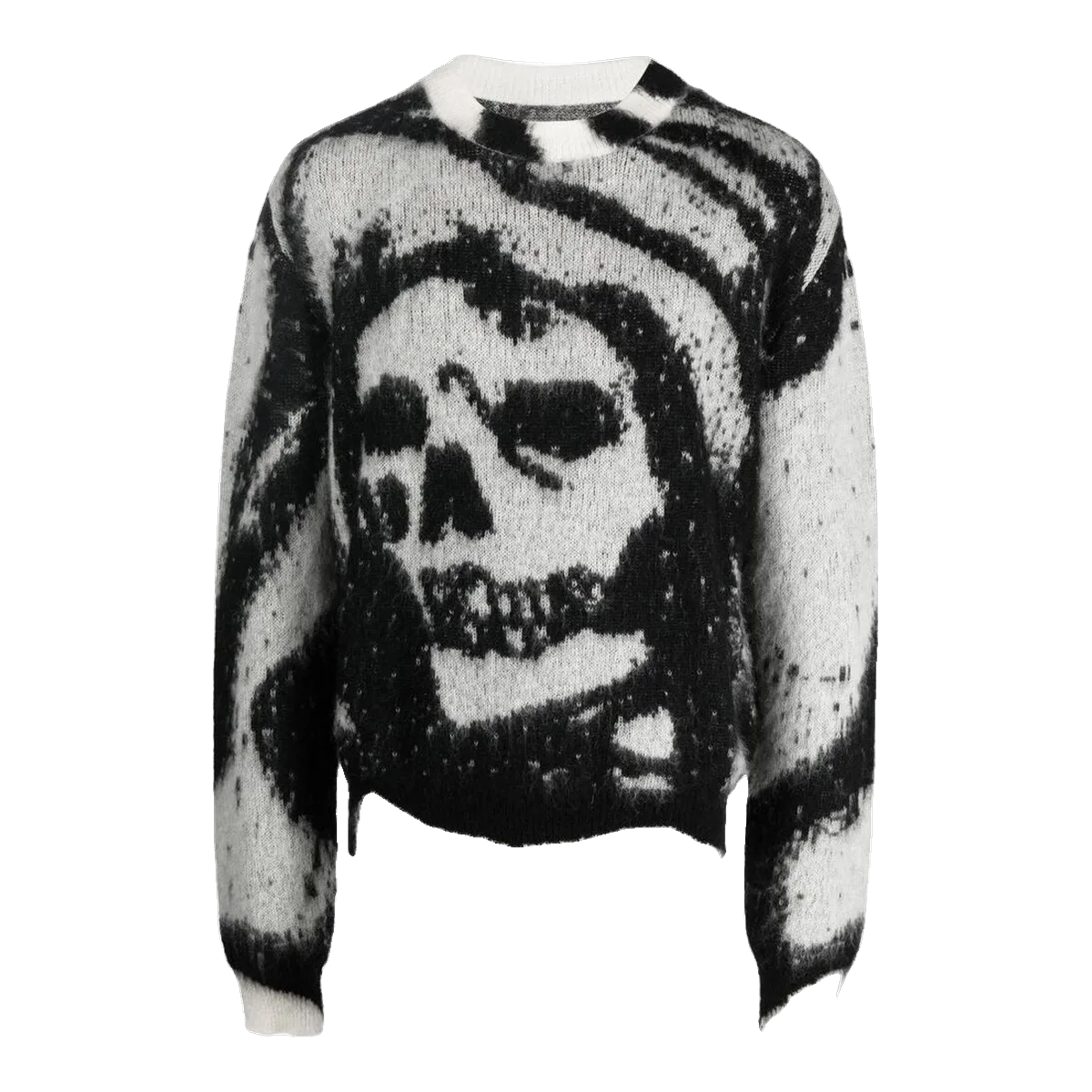Amiri Skull Knit Sweater Black