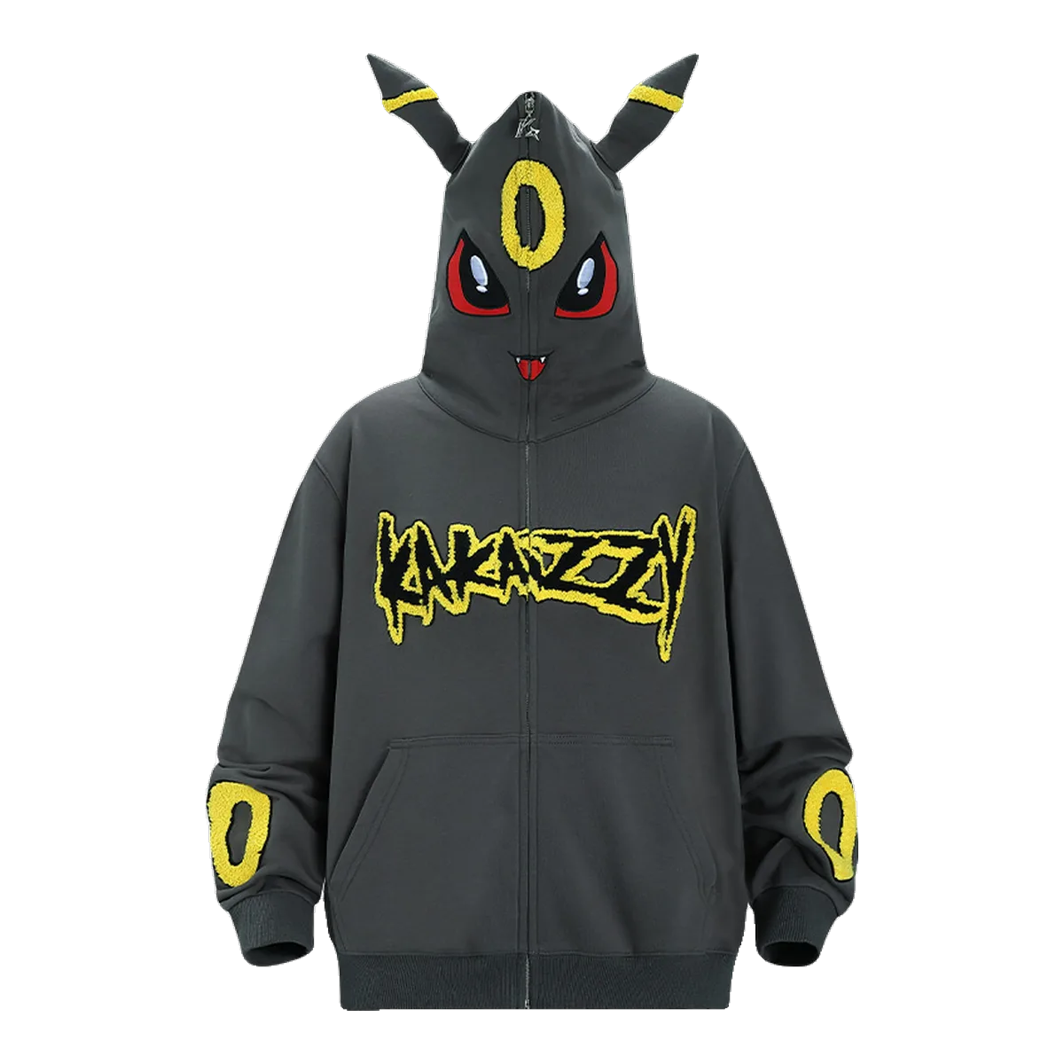 Kakaazy Umbreon Graphic Hoodie Green