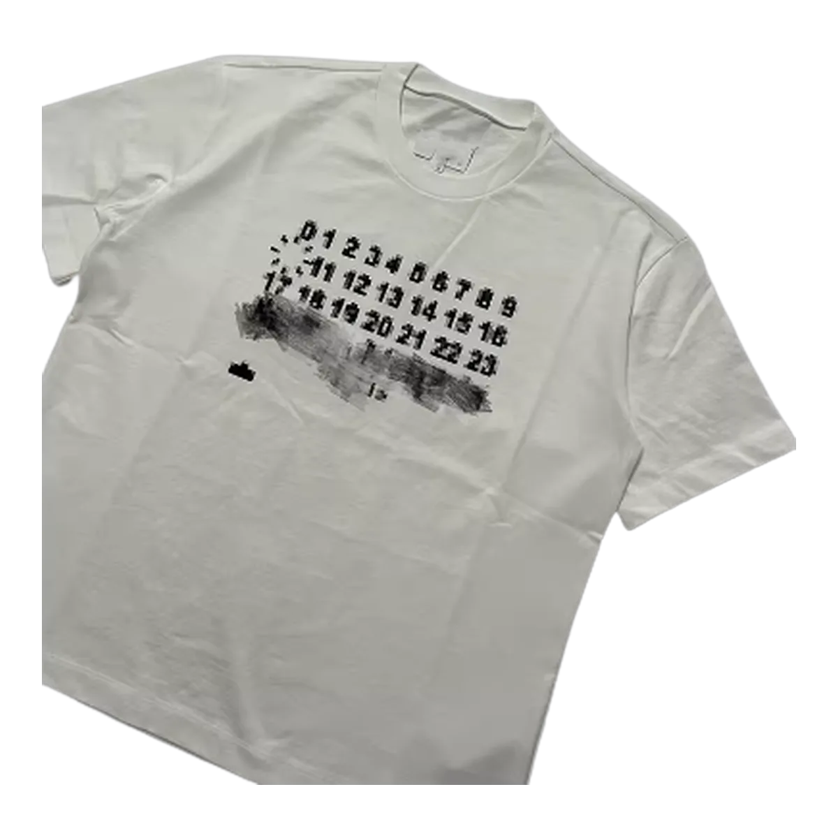 Maison Margiela Numbers White T-Shirt