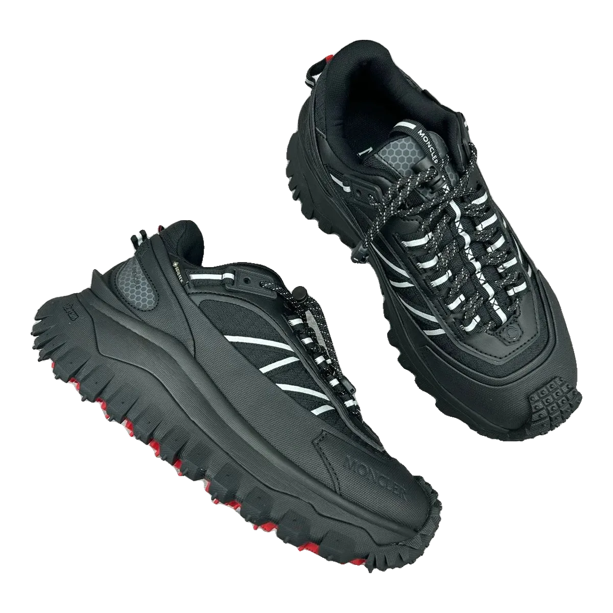 Moncler Black Trail Sneakers