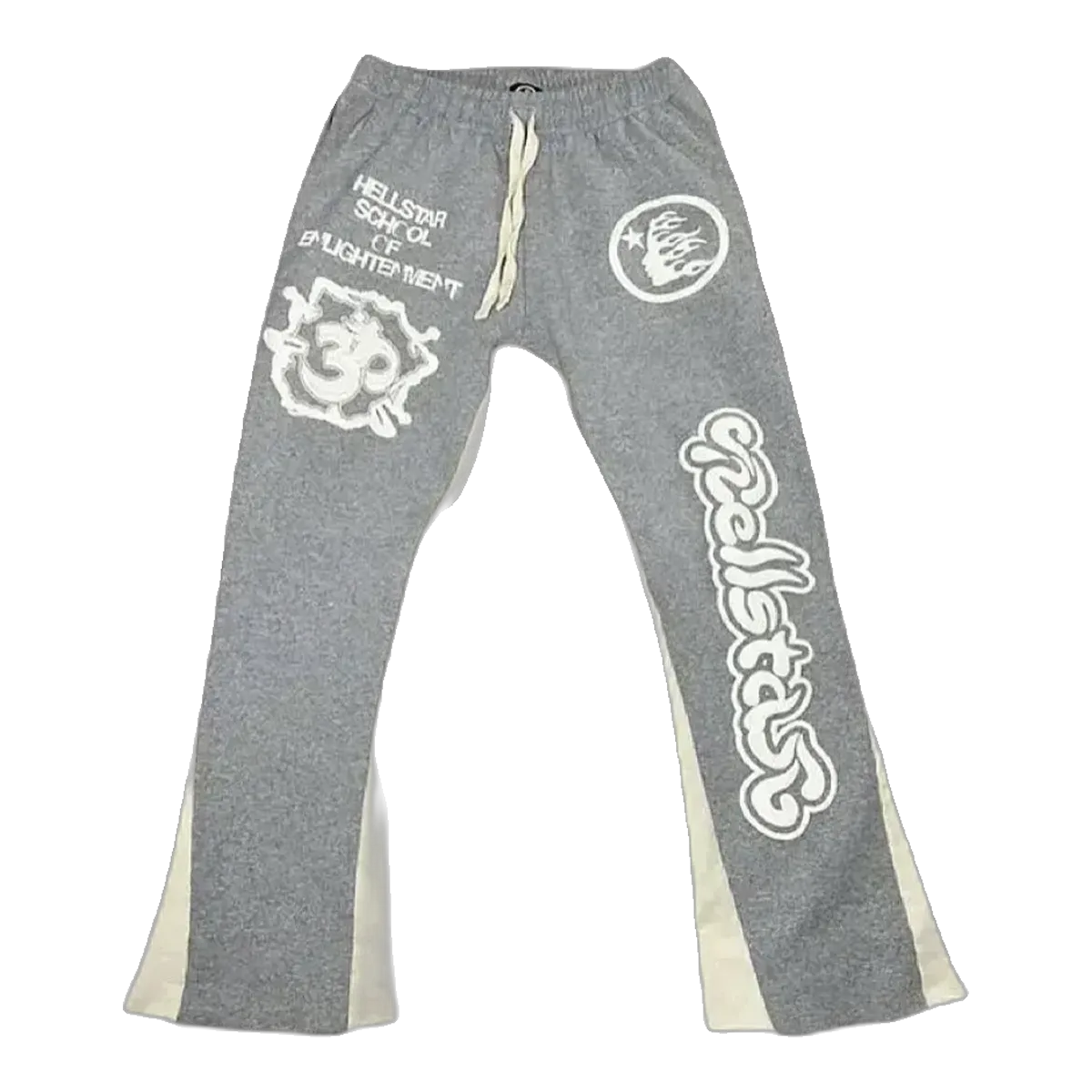 Hellstar Flared Sweatpants Grey