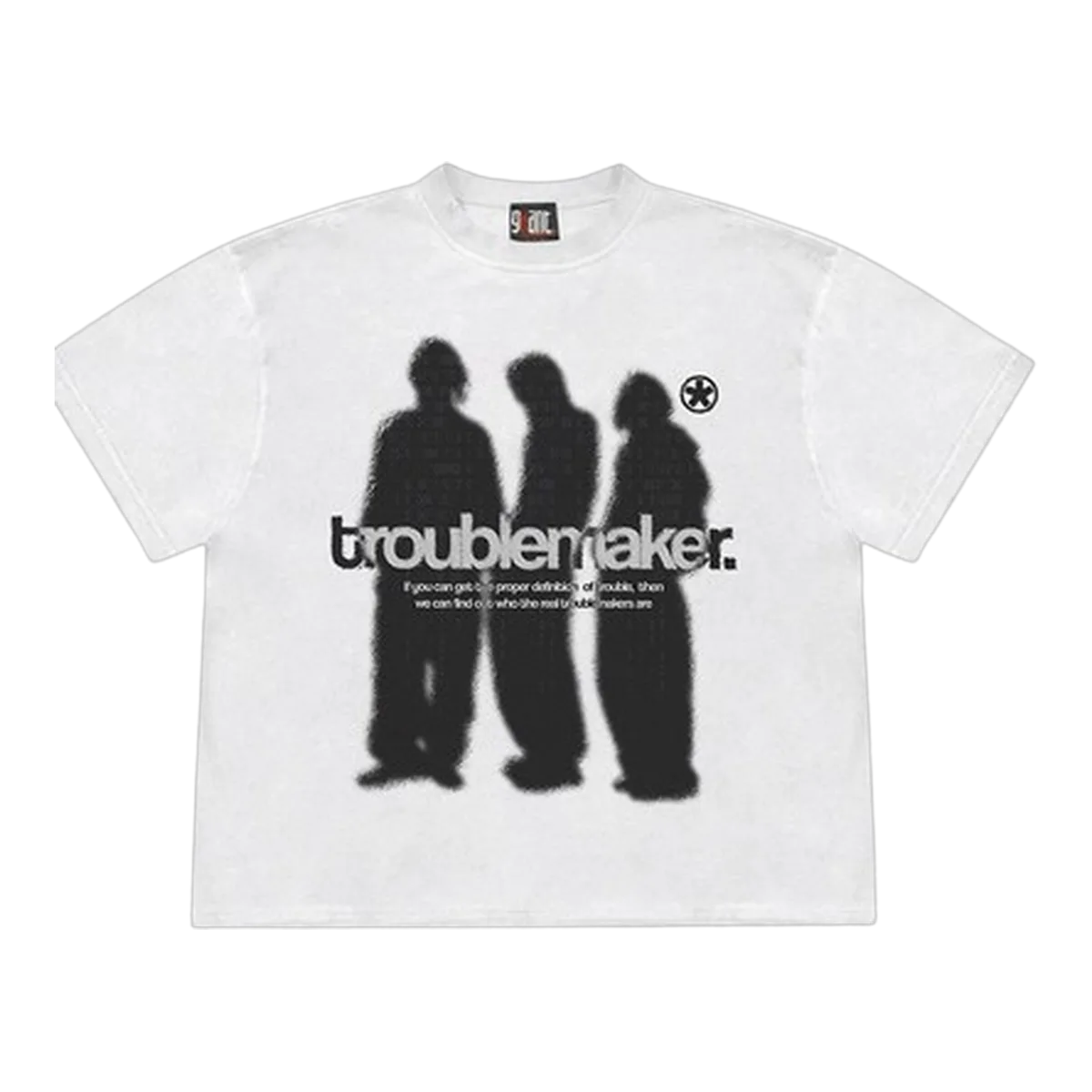 Eric Emanuel White Troublemaker T-Shirt
