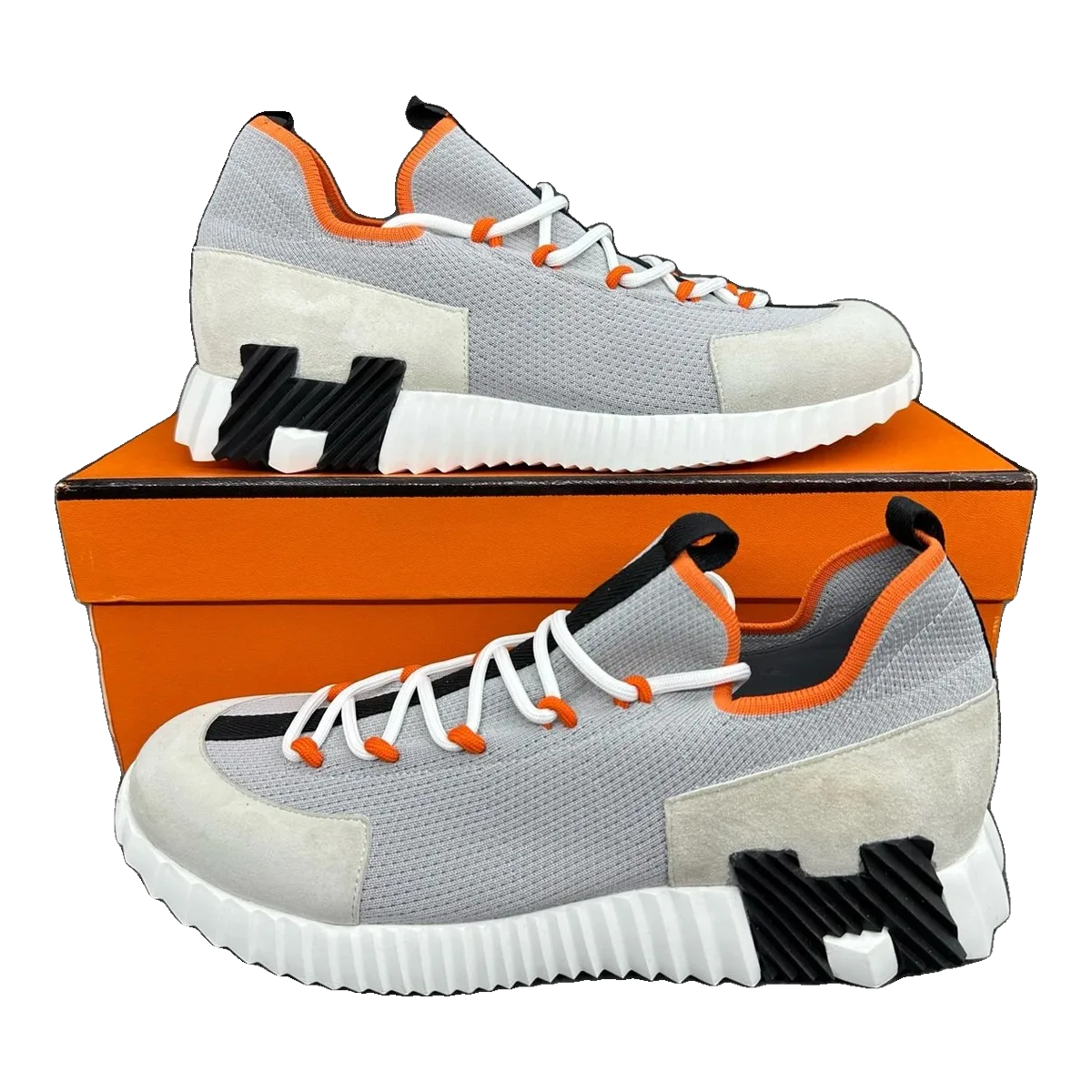Hermes Grey Sneakers