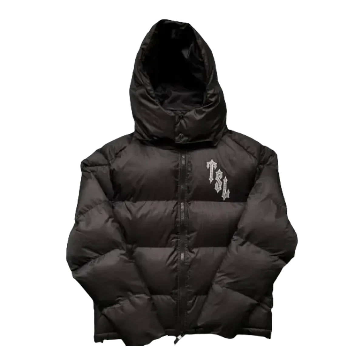 Trapstar Hooded Puffer Jacket Black