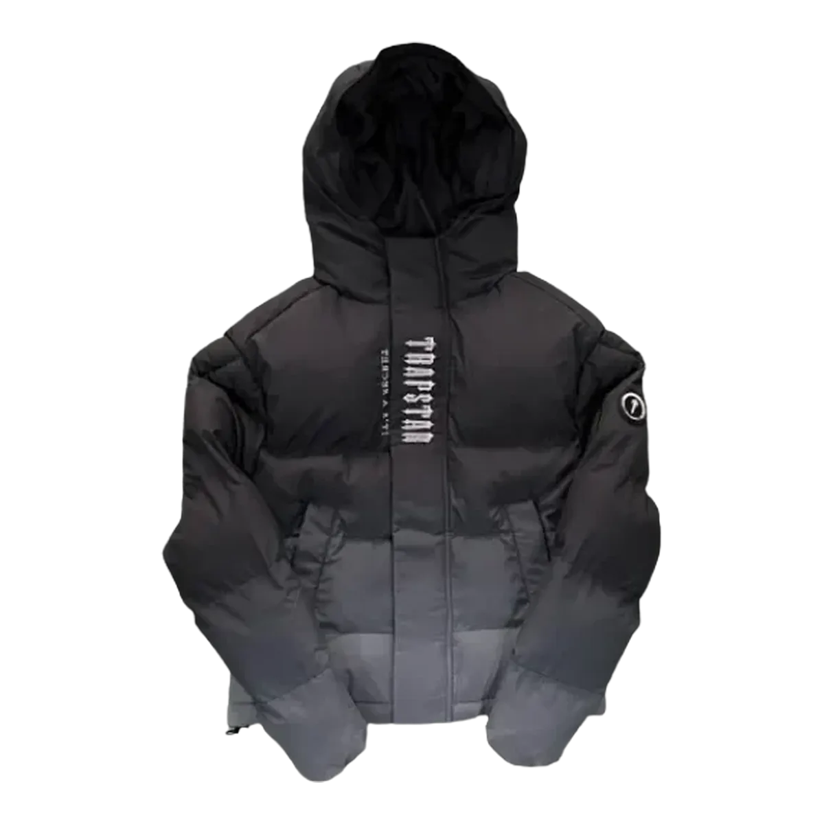 Trapstar Hooded Puffer Jacket Black