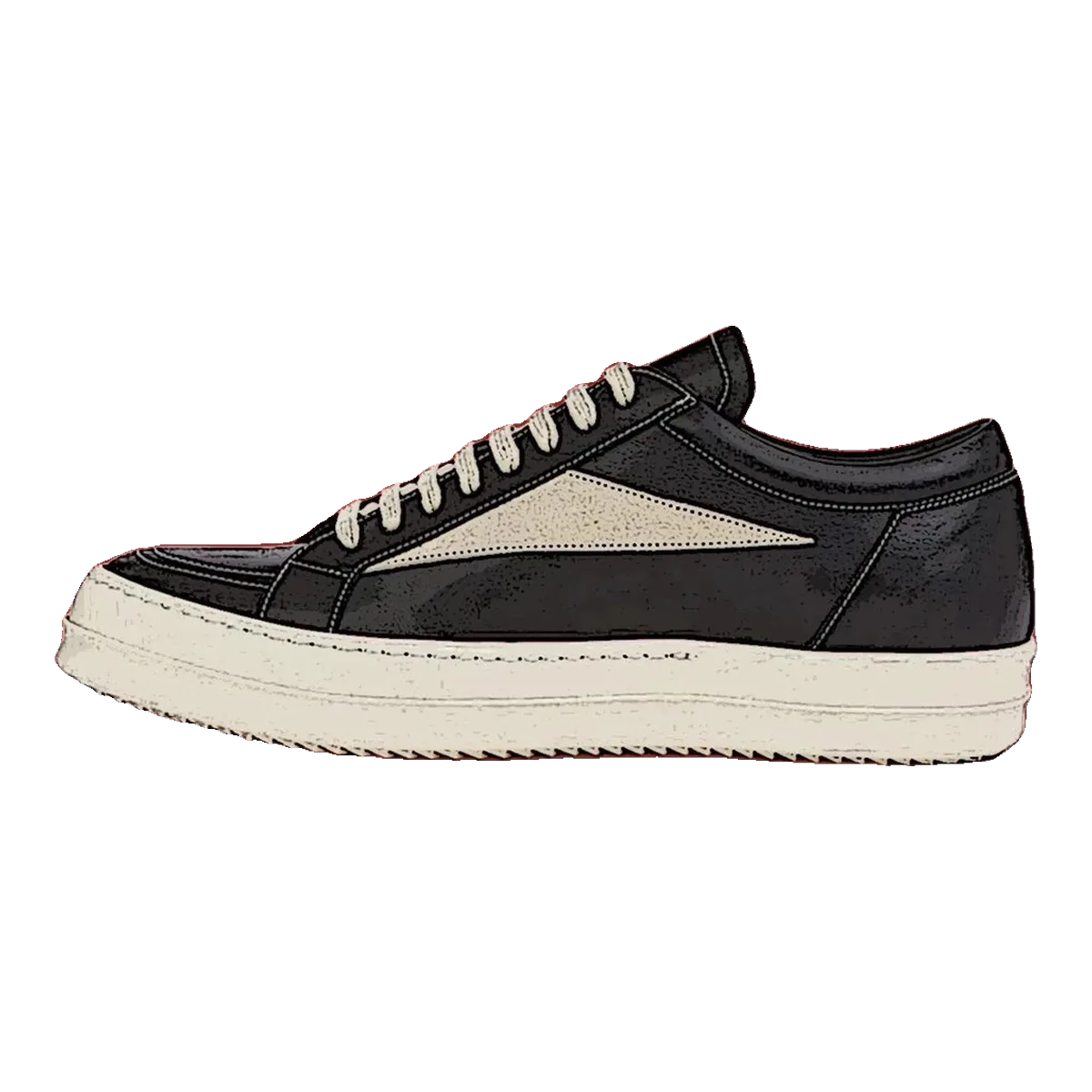Rick Owens Black Sneakers