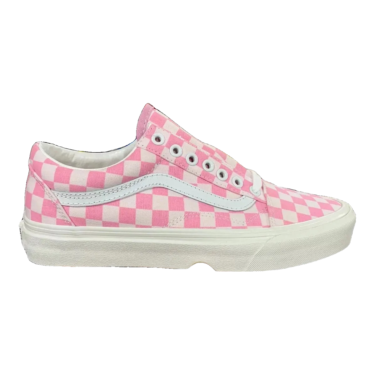 Vans Checkerboard Shoes Pink
