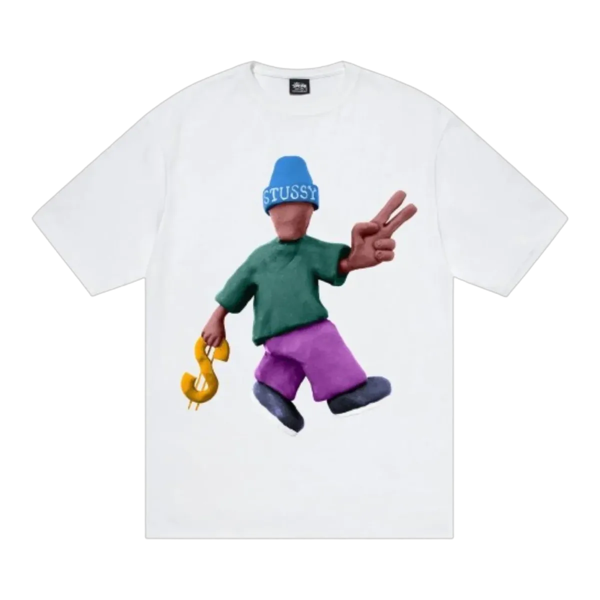 Stussy Peace Tee White
