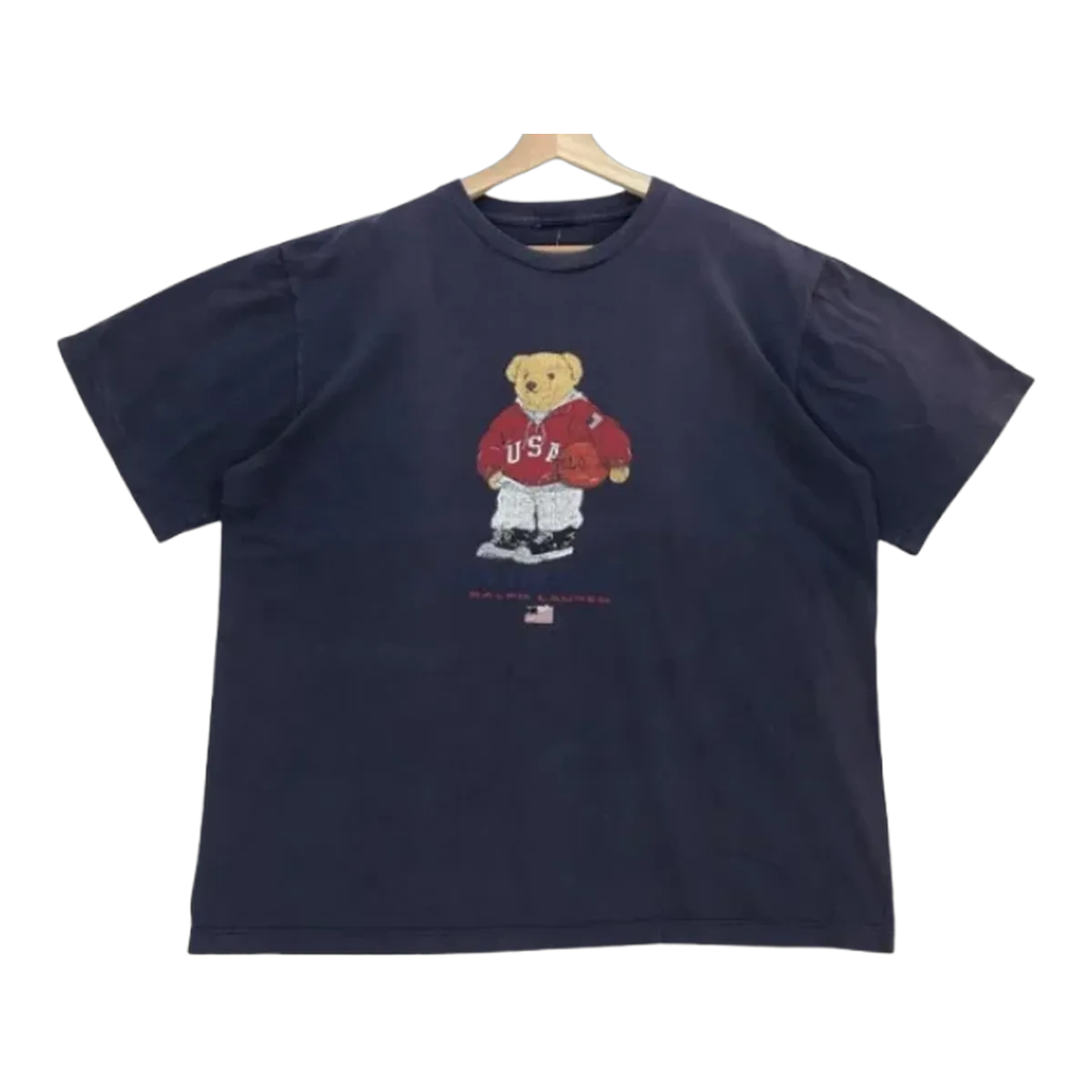 Ralph Lauren Navy Polo Bear T-Shirt