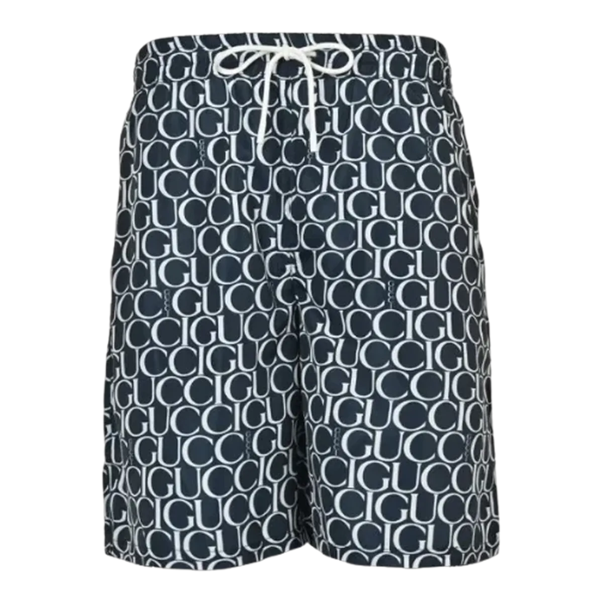 Gucci Navy Monogram Shorts