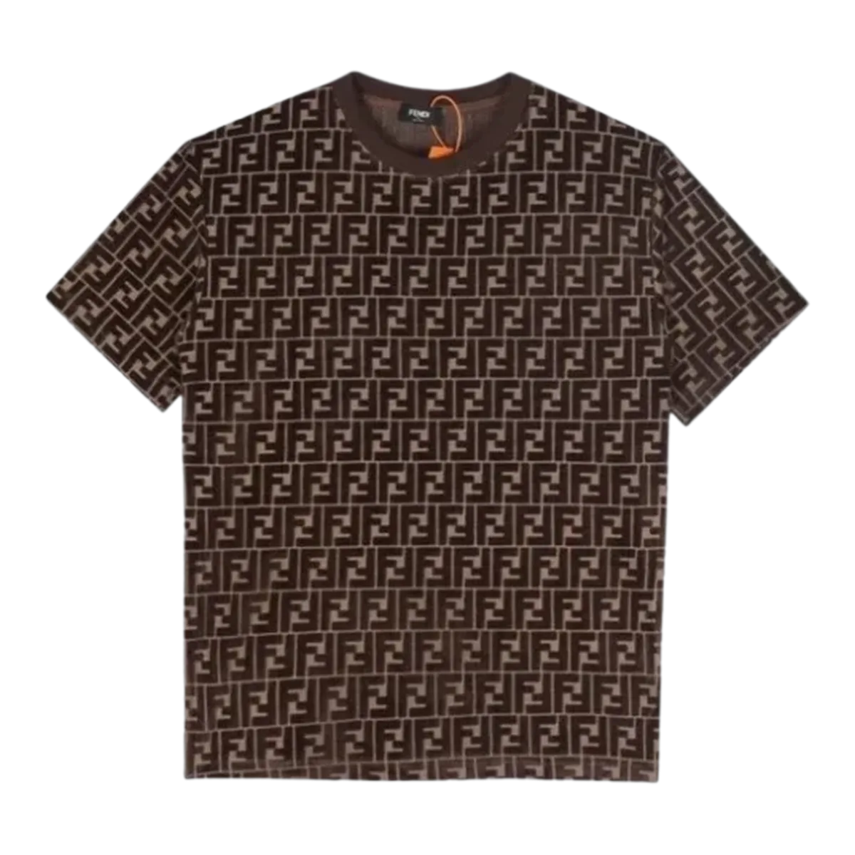 Fendi Brown Monogram T-Shirt