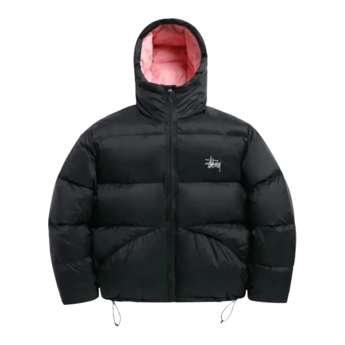 Stussy Puffer Jacket Black