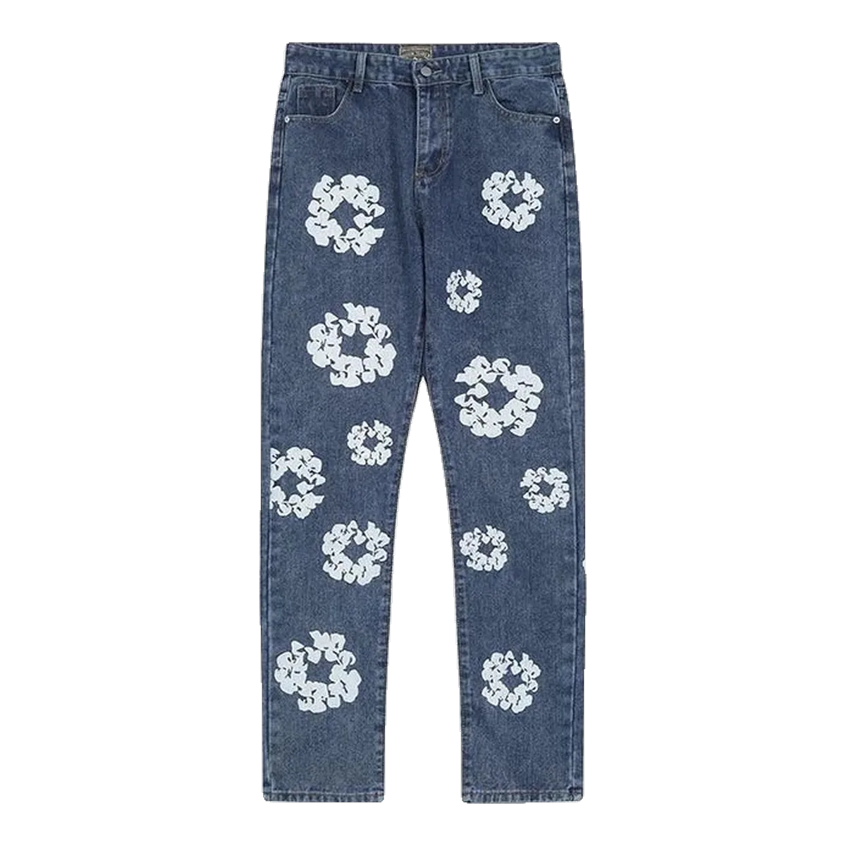 Denim Tears Cotton Wreath Jeans Blue