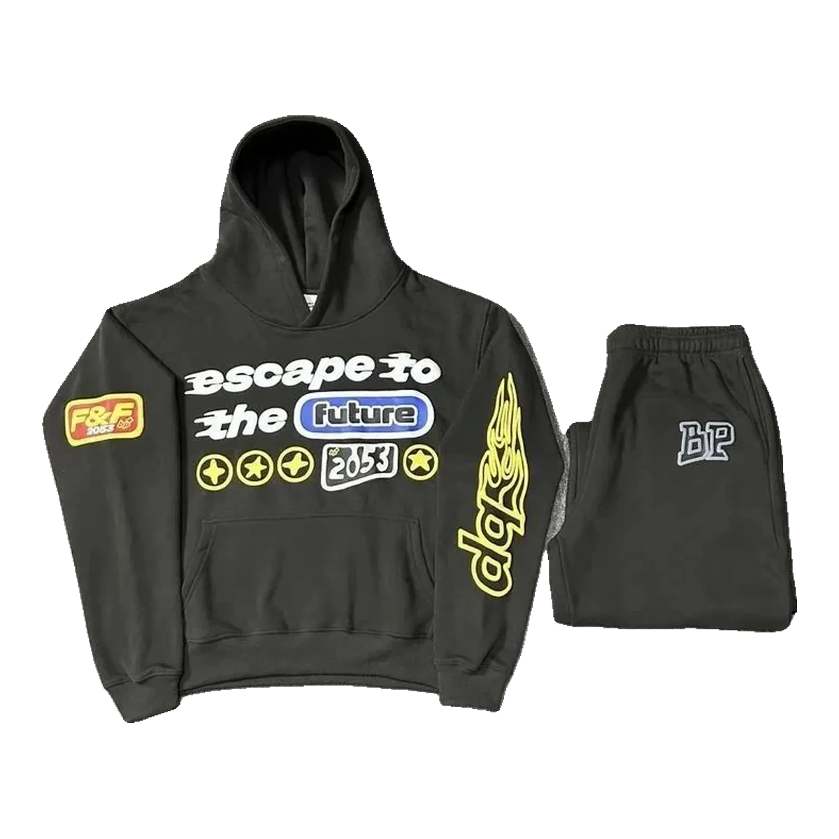Broken Planet Hoodie Black