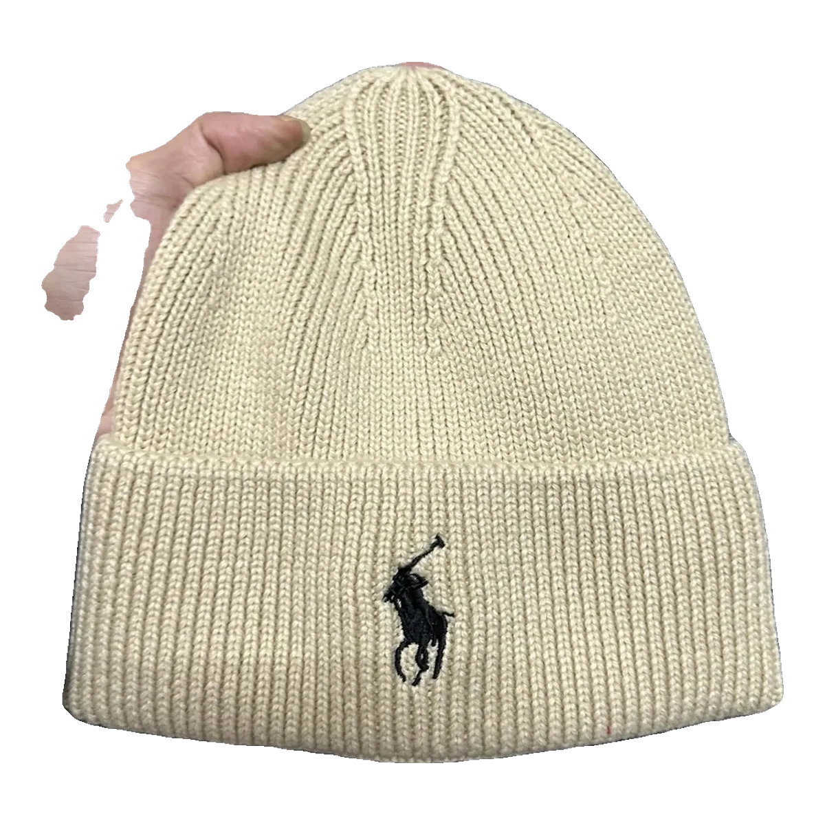 Ralph Lauren Beanie Cream