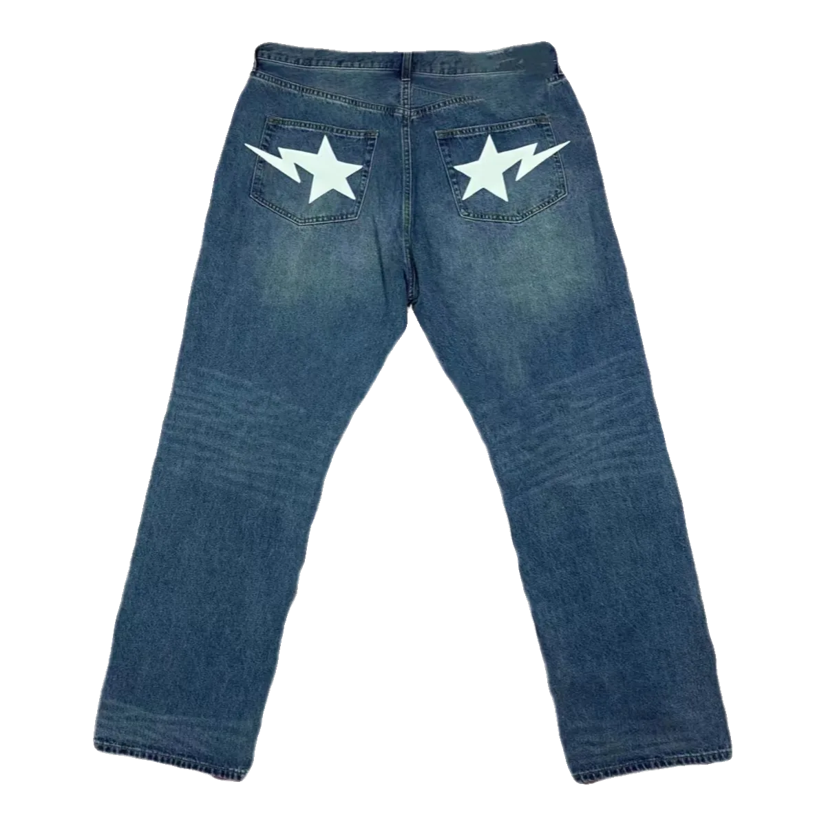 Bape Star Jeans Blue