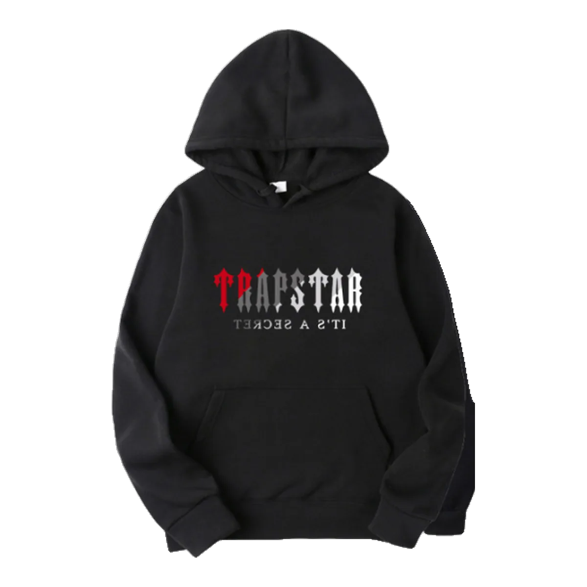 Trapstar Logo Black Hoodie