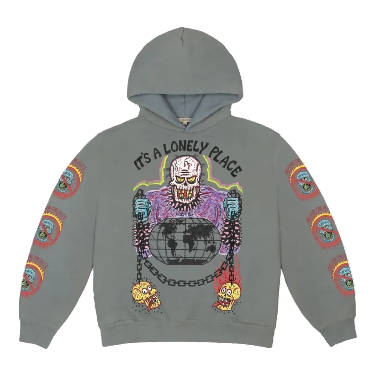 Adidas Yeezy Lonely Place Hoodie Grey