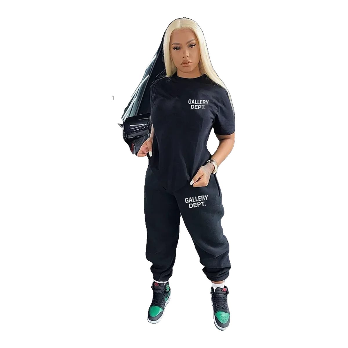 Gallery Dept Black Tracksuit