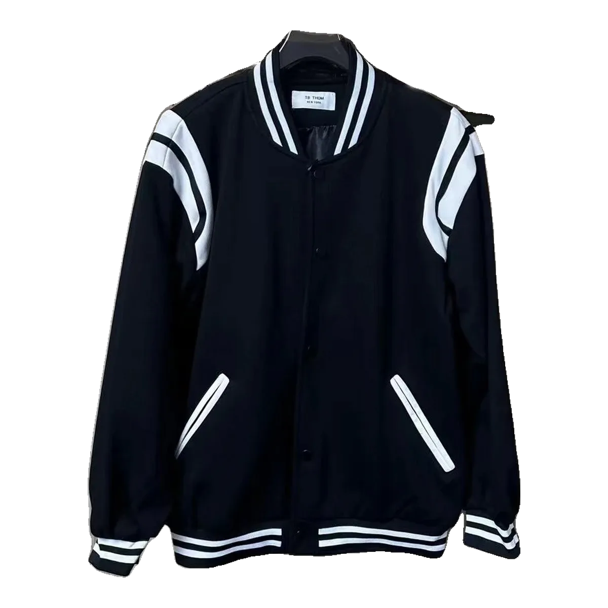 Saint Laurent Navy Varsity Jacket