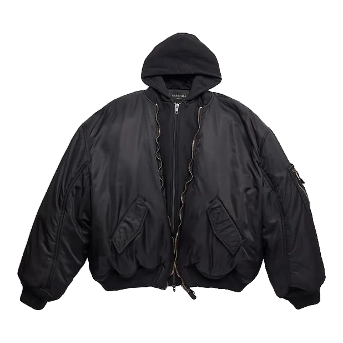 Balenciaga Black Bomber Jacket