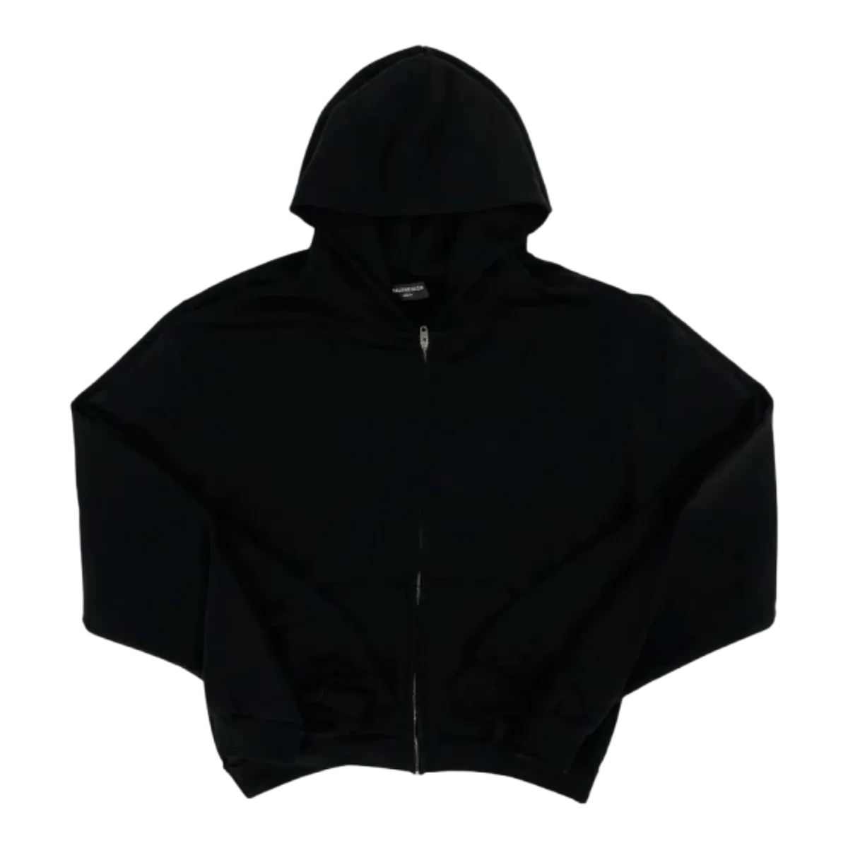 Balenciaga Zip Hoodie Black
