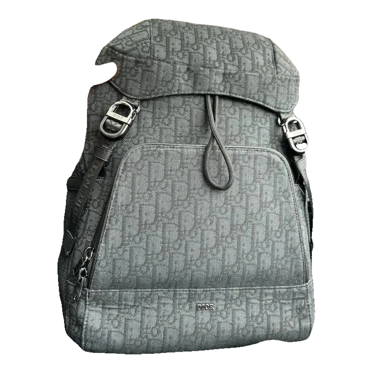 Dior Oblique Backpack Gray