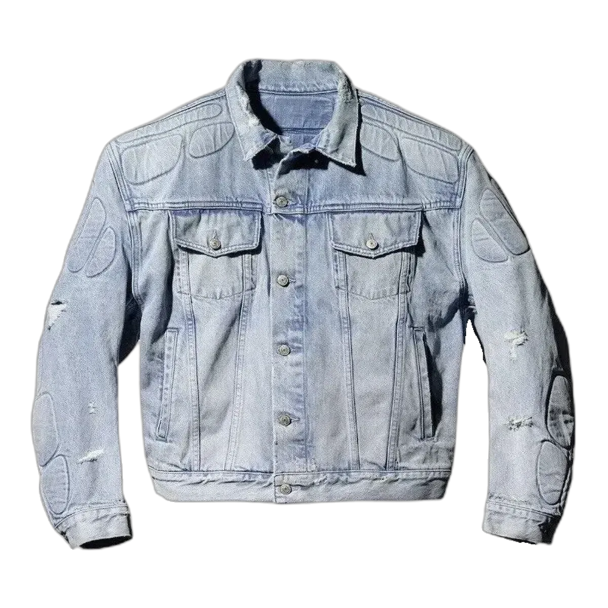 Balenciaga Light Wash Denim Jacket