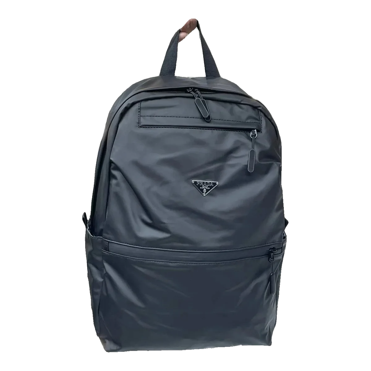 Prada Nylon Backpack Grey